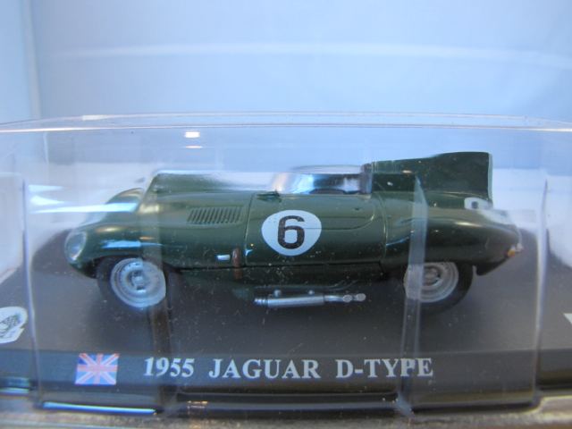 DelPrado Jaguar Dtype 1955 6 Diecast 1 43 scale
